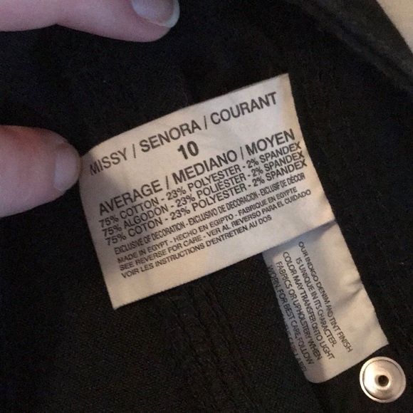 Black straight leg jeans - Picture 5 of 5